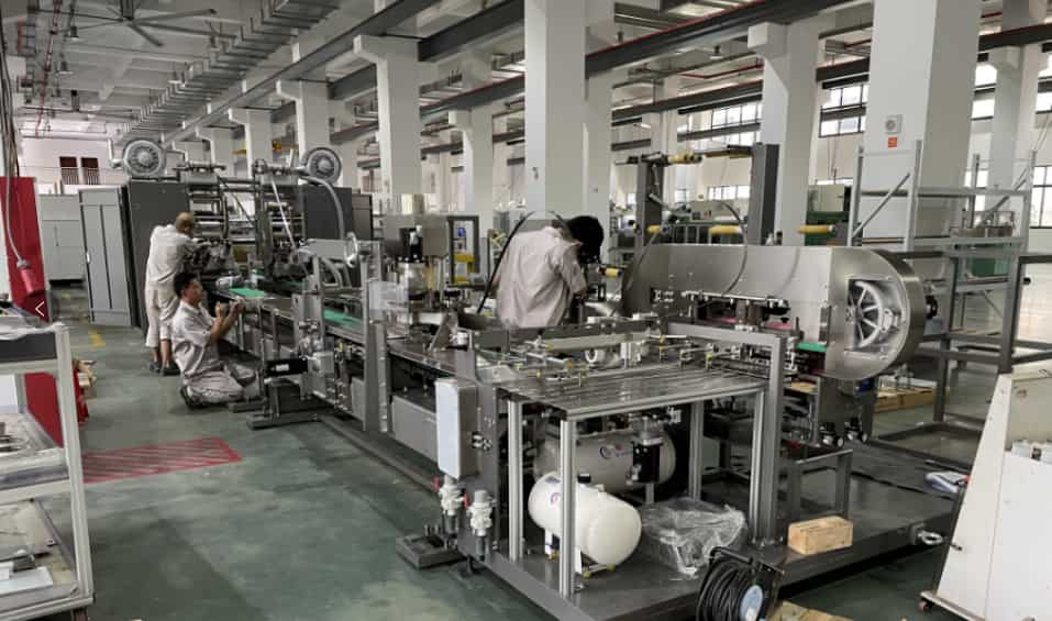 automatic pp woven sack machine manufacture in china