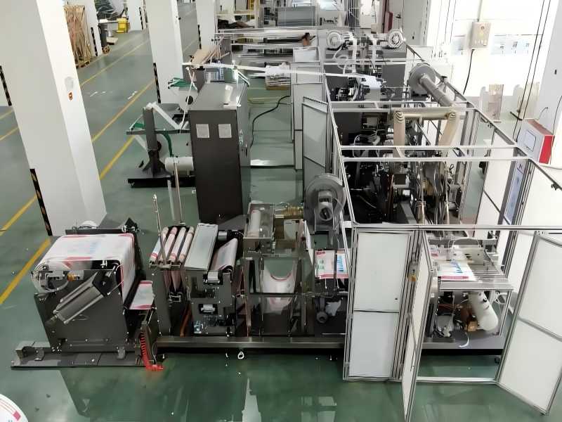 pp woven block bottom valve bag making machine Exporters