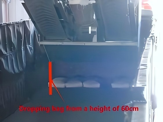 Low-position bag drop